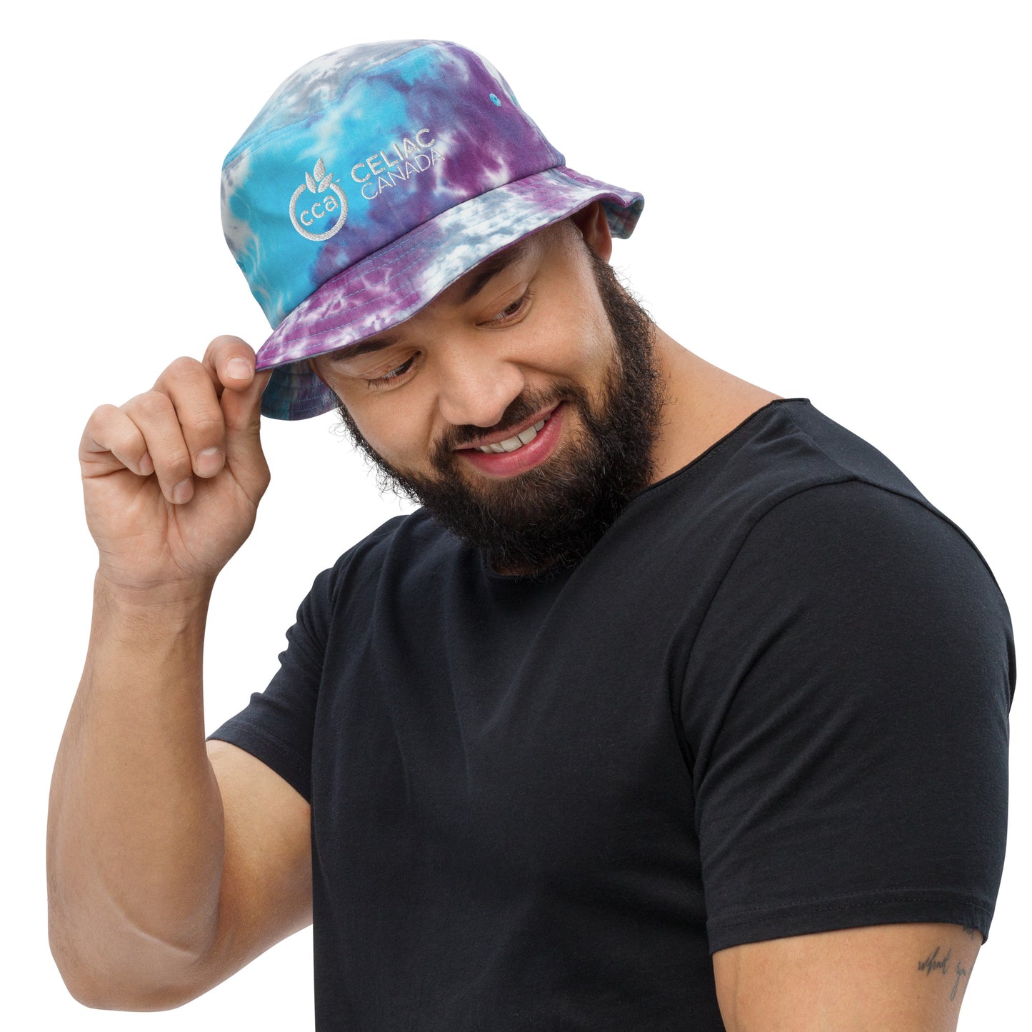 CCA Tie-dye bucket hat